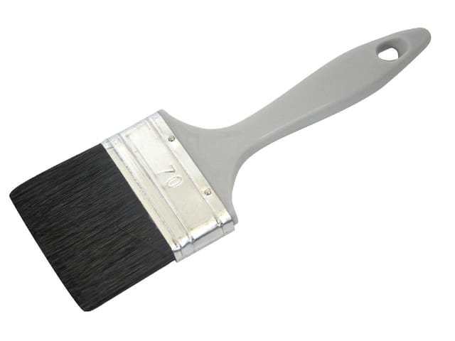 Flachpinsel-Eco 70 mm schwarz