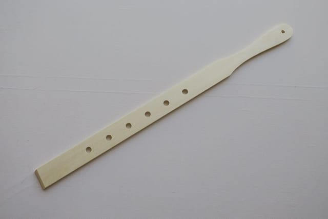 TrendLine Farbrührstab Holz 45 cm gelocht