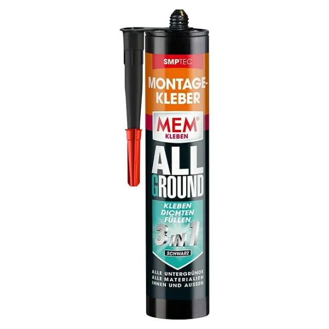 MEM Montage-Kleber Allground 3in1 430 g schwarz