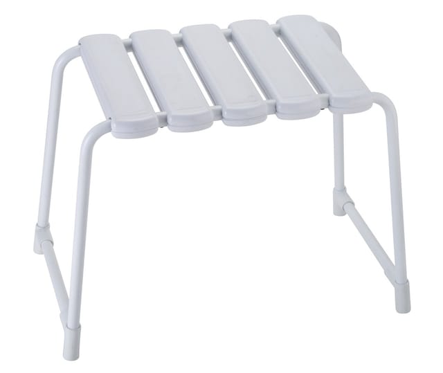 Badhocker weiss 39 x 30 cm