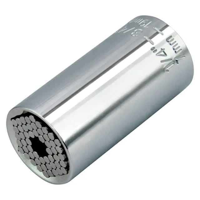 Cartrend Universal Stecknuss 9-27 mm mit Adapter