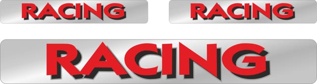 Hermann Schütz Aufkleber Racing Dimension 3 Motive