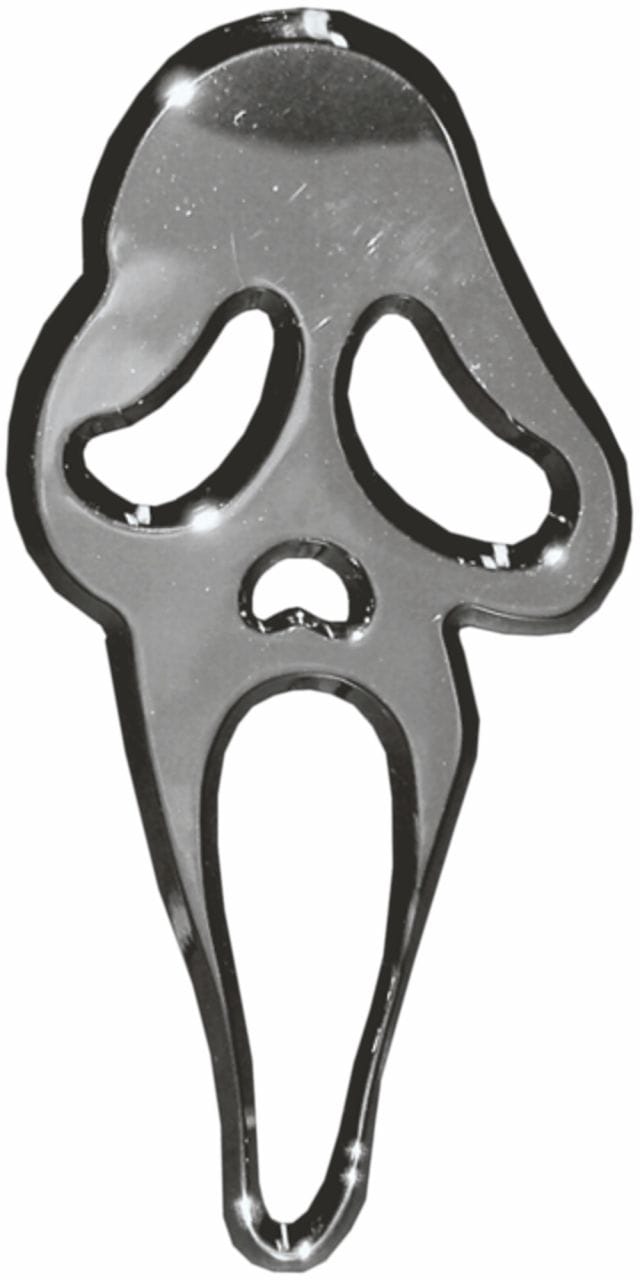 Hermann Schütz Relief-Chrome-Tattoo Maske 75x35mm