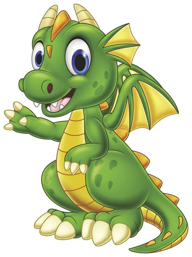 Hermann Schütz Aufkleber Drache