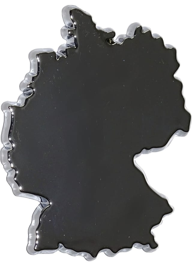 Hermann Schütz Aufkleber Deutschland Chrom-Sticker