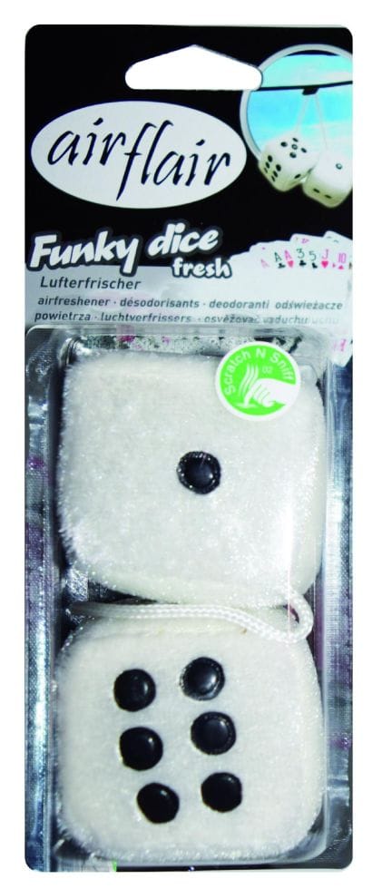 airflair Lufterfrischer Funky Dice Würfel Fresh