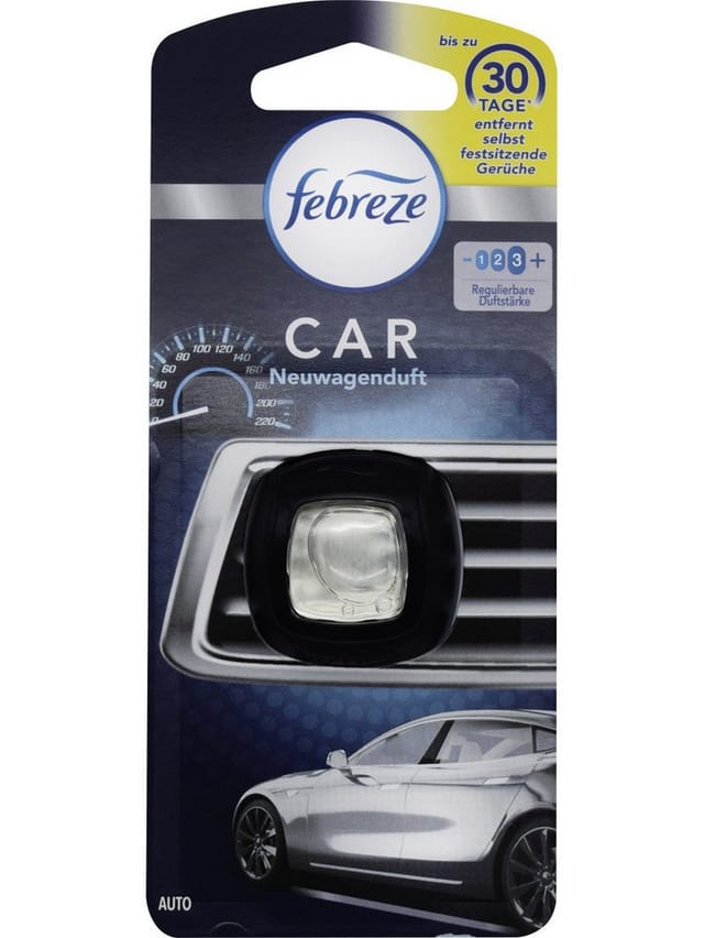 Airflair Febreze Car Lufterfrischer Clip Neuwagenduft