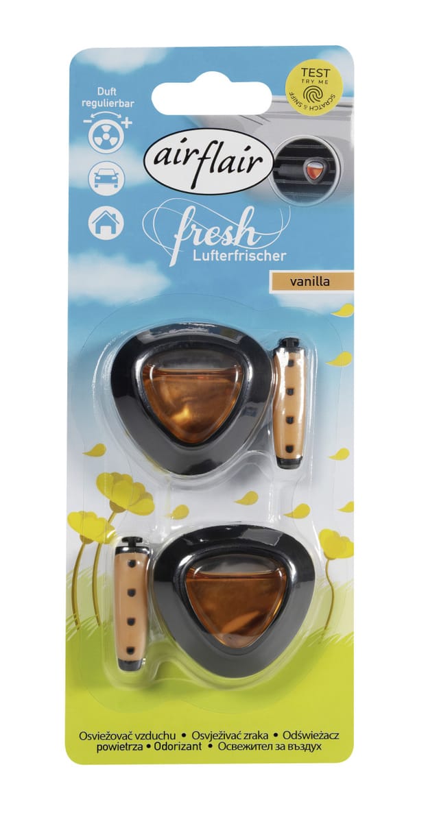 airflair Lufterfrischer Clip Double Diffusor Vanille