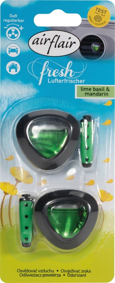 airflair Lufterfrischer Clip Double Diffusor Lime Basil & Mandarin