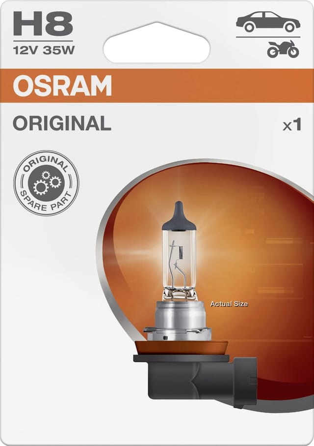 Osram Scheinwerferlampe H8 Original 2.0
