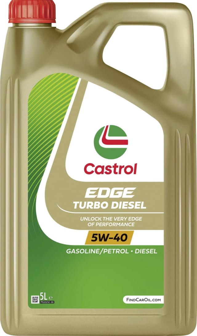 Castrol Motoröl EDGE Turbo Diesel 5W-40 5L