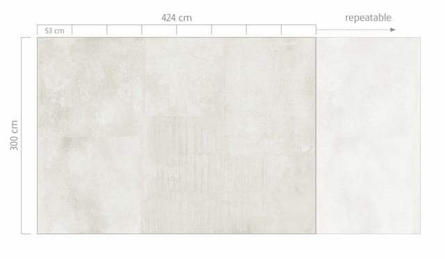 Rasch Vlies Fototapete 364217 Weiß-Offwhite Muster & Motive 3 m x 4,24 m