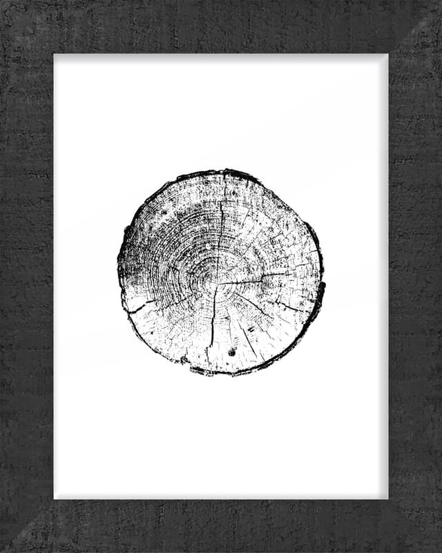 Holz Bilderrahmen Bern, schwarz, 18 x 24 cm