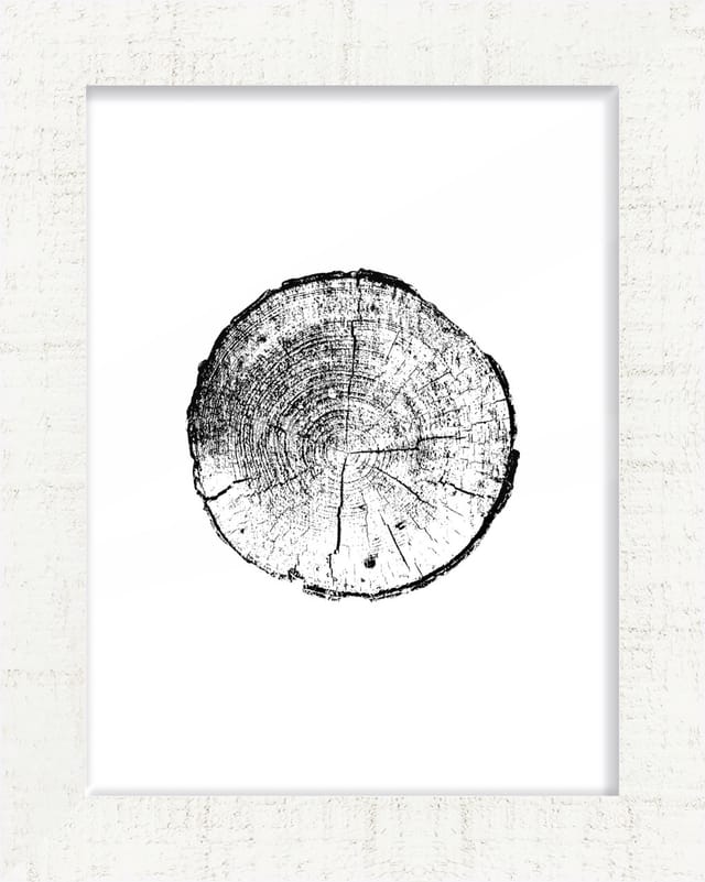 Holz Bilderrahmen Bern, weiß, 18 x 24 cm