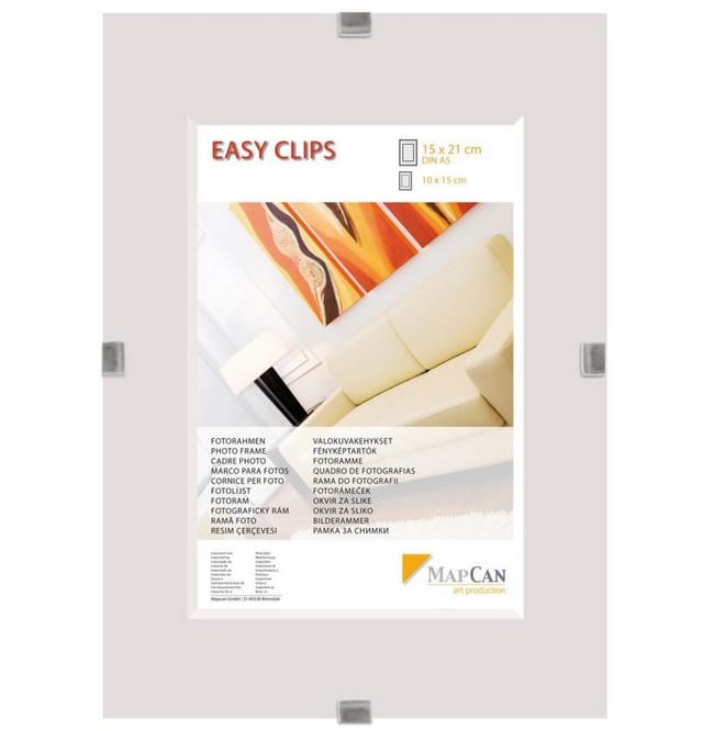 Cliprahmen Easyclips Normalglas 15 x 21 cm