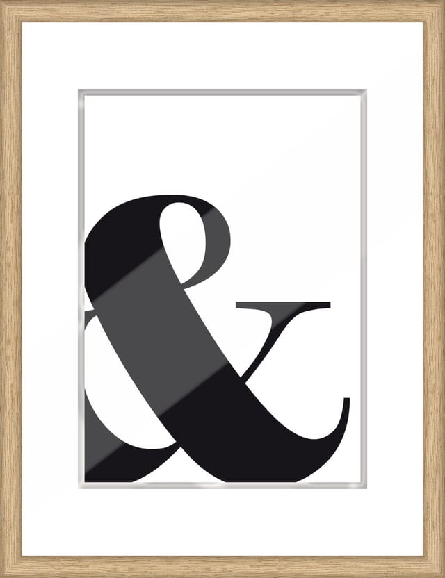 Kunststoff Bilderrahmen Design Frames buche, 18 x 24 cm