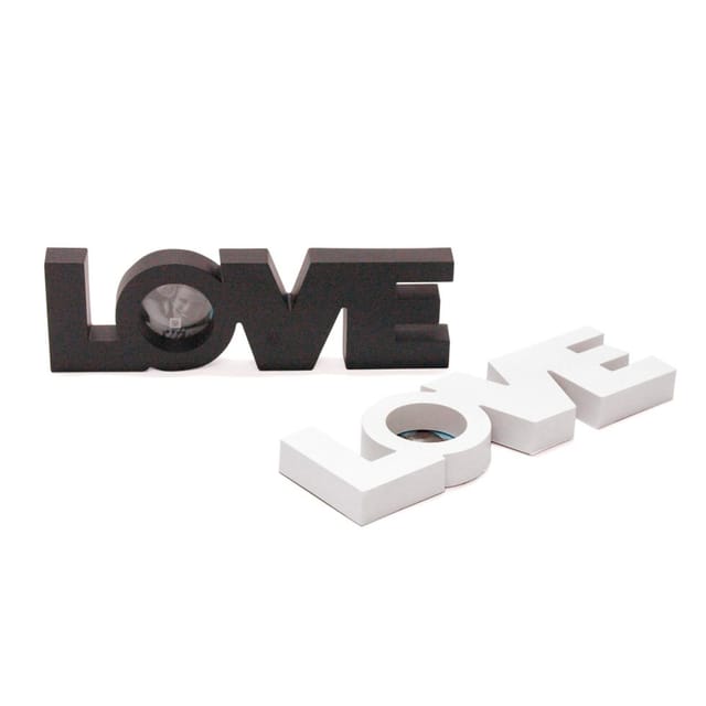 Bilderrahmen LOVE schwarz, 29,5 x 9 cm