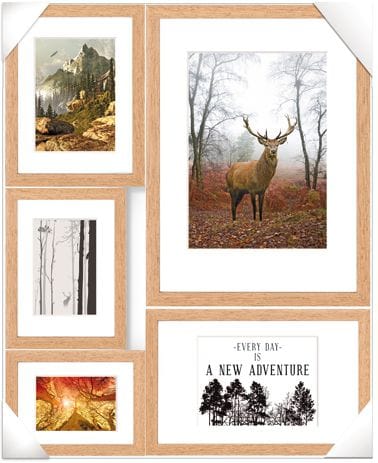 Bilderrahmen Collage Adventure 5 Fotos, 53 x 65 cm