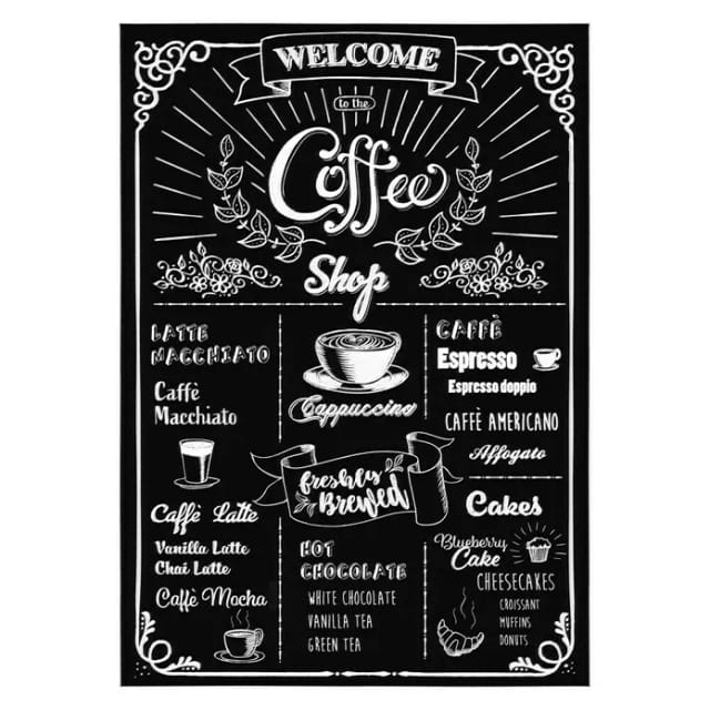Komar Decosticker Coffeeshop 50 x 70 cm