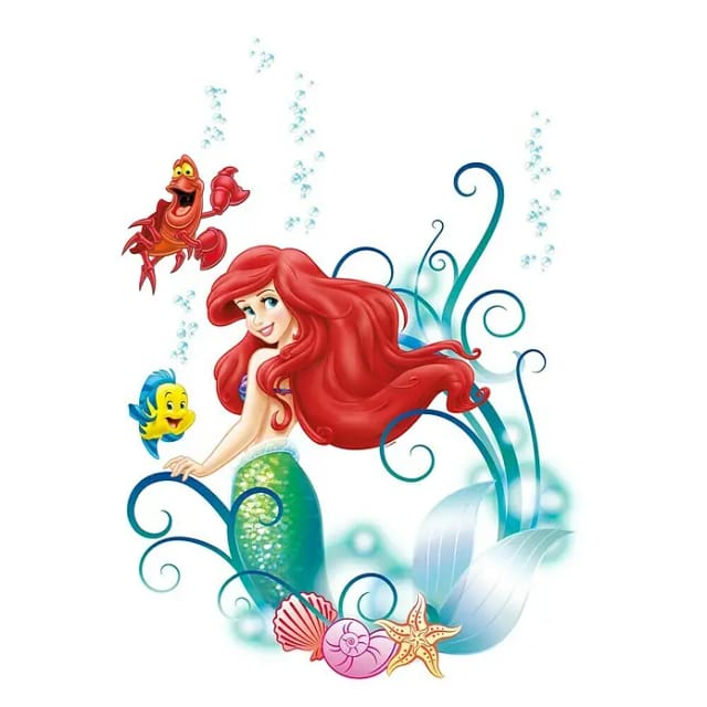 Komar Decosticker Arielle 50 x 70 cm