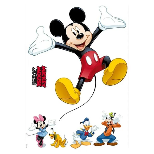 Komar Decosticker Friends Mickey Maus 50 x 70 cm