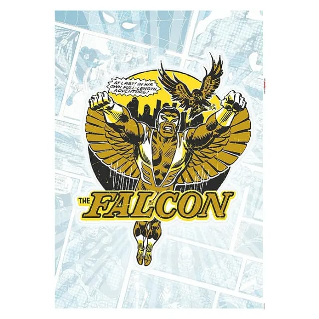 Komar Dekosticker Falcon Gold Classic 50 x 70 cm
