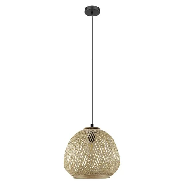 Eglo Pendelleuchte Dembleby natur Ø 32 cm E27