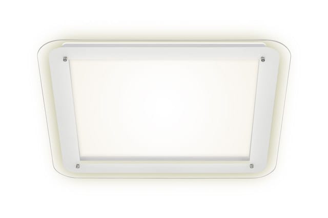 Briloner LED Deckenleuchte Free weiß 52 x 52 cm mit Backlight-Effekt