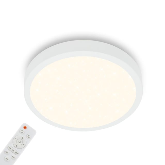 Briloner LED Deckenleuchte Runa Ø 38 cm, weiß, CCT