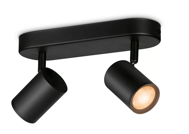 Wiz 2er Spot Imageo 5W RGB schwarz