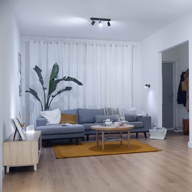 Wiz 3er Spot Imageo 15W RGB schwarz