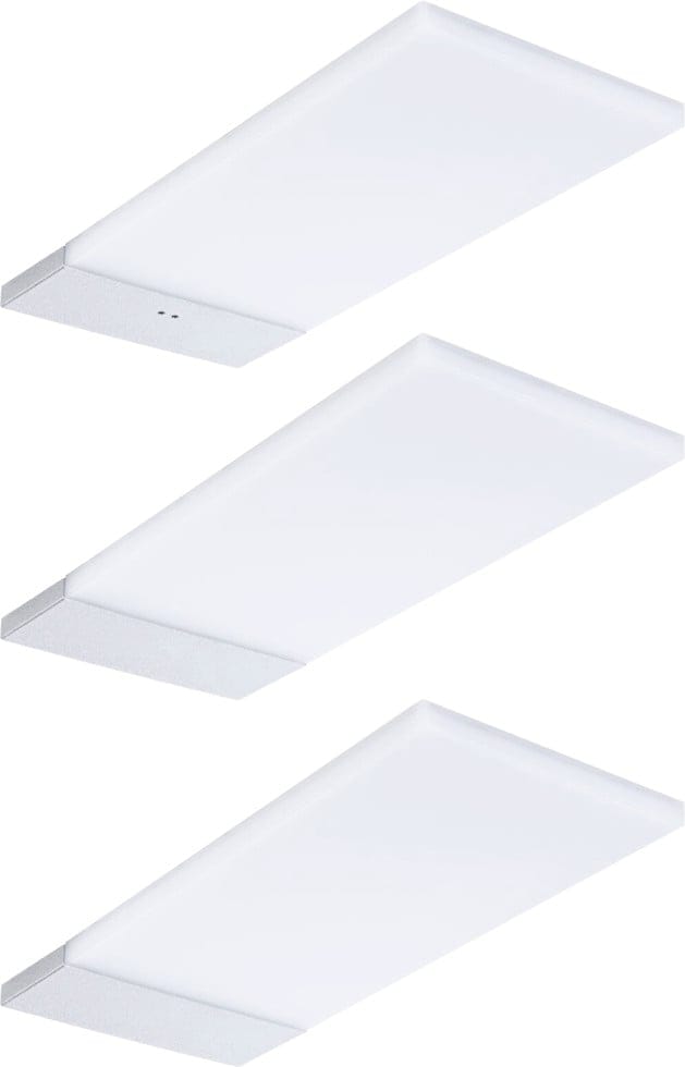 Paulmann LED Unterbauleuchte Bredo silber warmweiß 3er Set