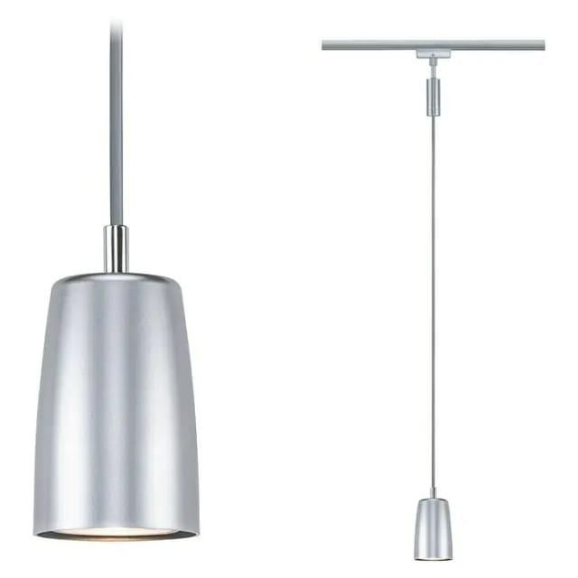 Paulmann URail Pendelleuchte Cover chrom matt 6,5 x 122 cm GU10