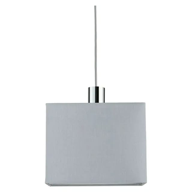 Paulmann URail Lampenschirm Verona 2Easy grau 25 x 13 cm