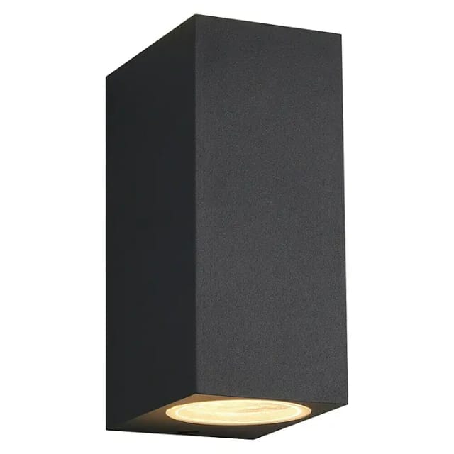 Trio Leuchten Außen-Wandleuchte Roya GU10 anthrazit Up- & Downlight