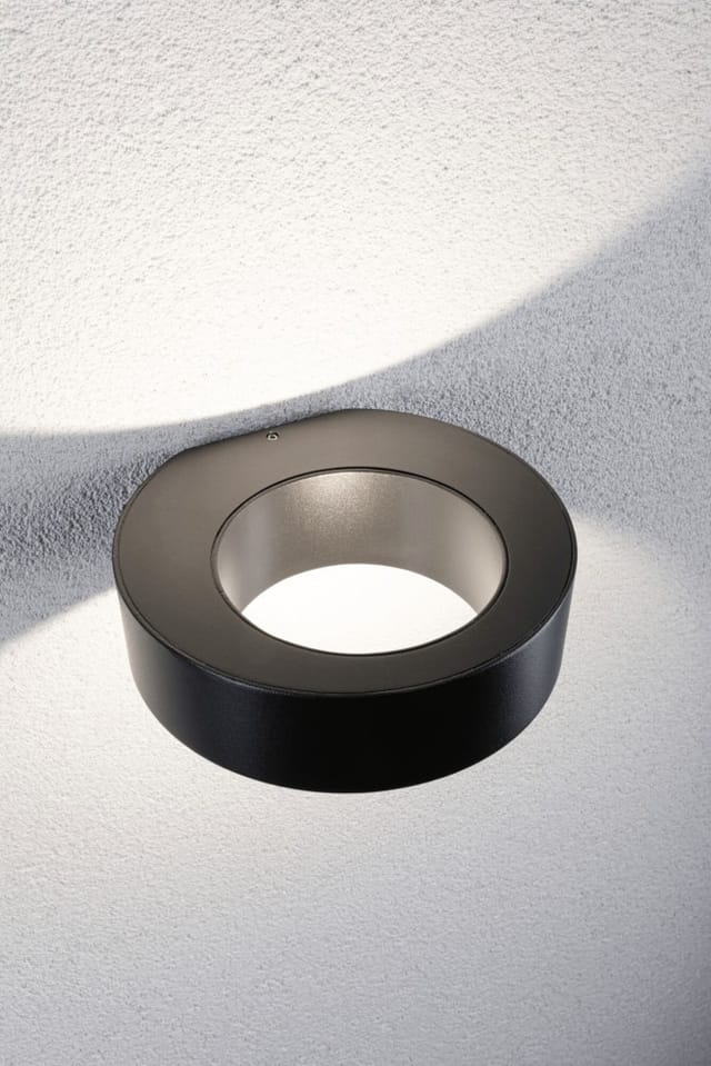 Paulmann LED Außen-Wandleuchte Renga anthrazit 18,1 x 5 cm warmweiß