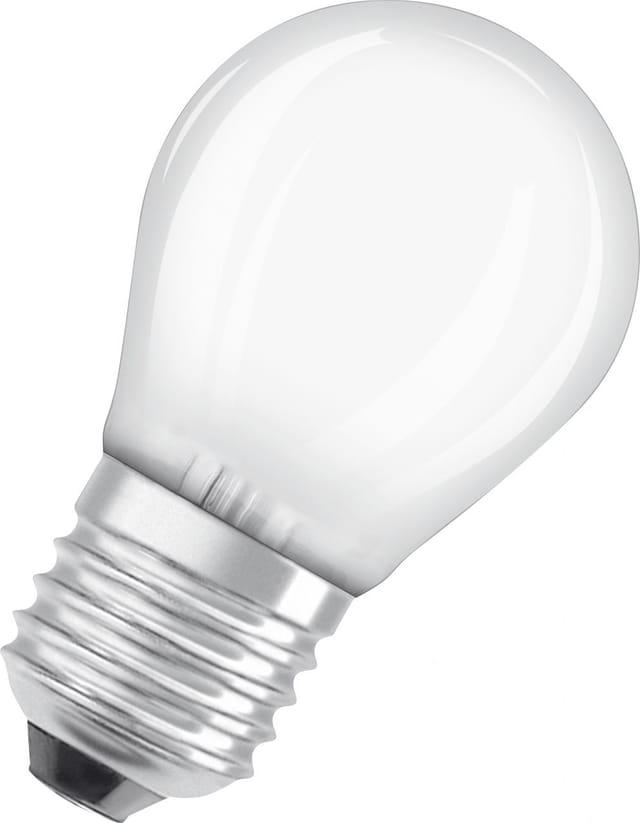 Osram LED Leuchtmittel Star Classic P E27 1,5W warmweiß, weiß matt