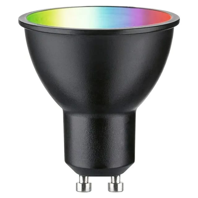 Paulmann LED Reflektor ZigBee schwarz GU10 4,8 W RGBW