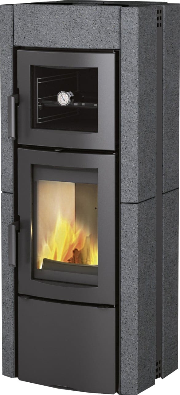 LaNordica Kaminofen ESTER FORNO EVO Natursteinverkleidung 75 kW