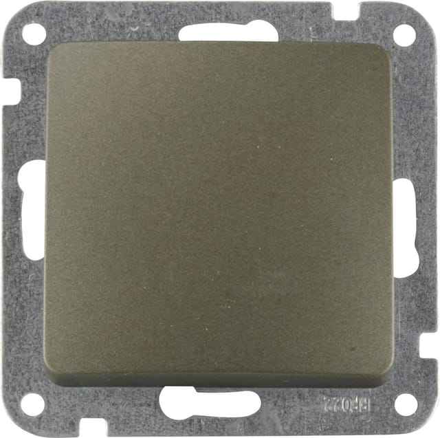 Unitec Kreuzschalter Monaco mit Wippe platin