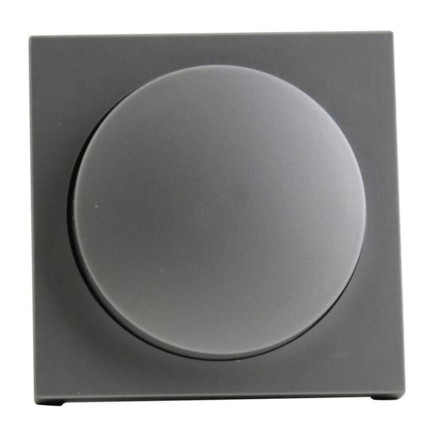 Unitec Dimmer-Abdeckung Melbourne, silber