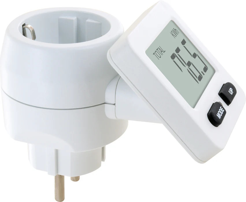 Schwaiger Energiekosten Messgerät STEM1180 Display drehbar, weiß Bild 3