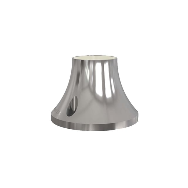 Wandfassung E27 silber