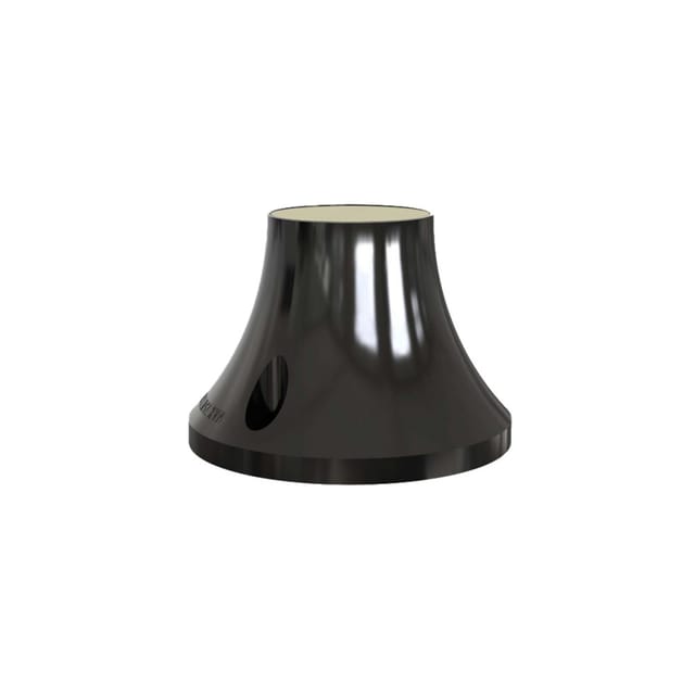 Wandfassung E27 schwarz