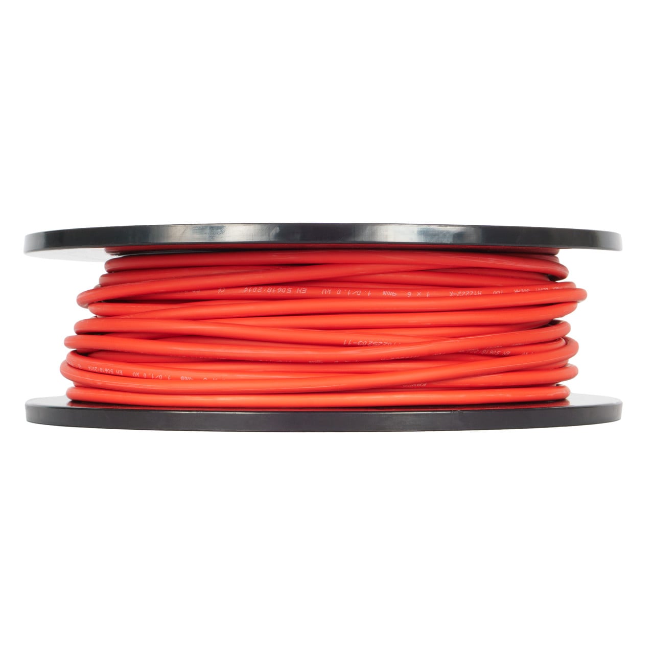 Solarleitung H1Z2Z2-K 6 mm² 1 m rot