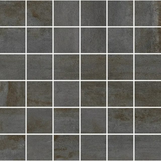 Vabene Mosaikfliese Allora Due grigio 30 x 30 cm grau