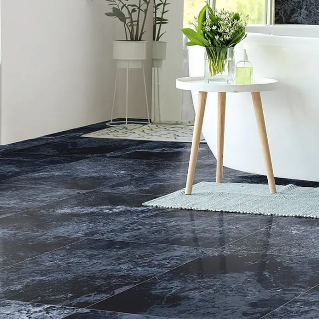 Bodenfliese Feinsteinzeug Ocean pol rek 60x60 cm blue