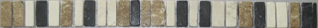 Fliesenbordüre Marmor Roma 2,5 x 30 cm beige