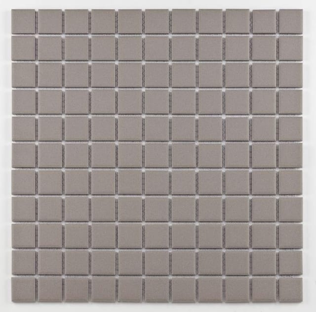 Mosaikfliese Mini 30 x 30 cm hellgrau Steinmaß: ca. 2,5 x 2,5 cm