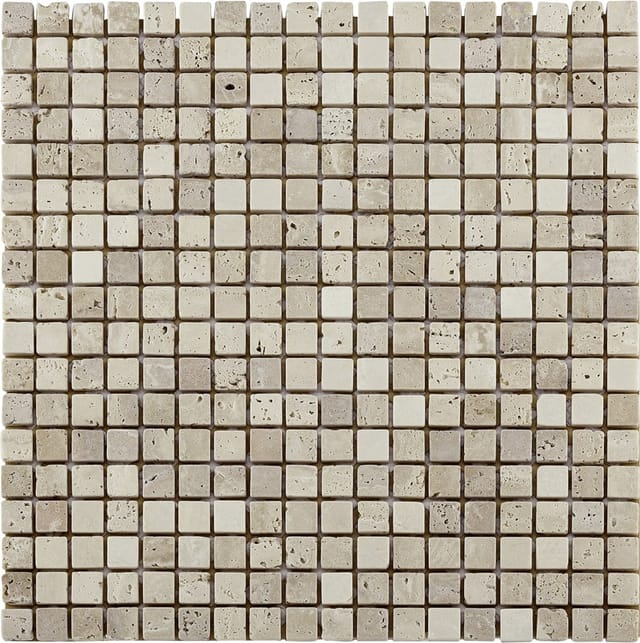 Mosaikfliese Marmor Mini 30 x 30 cm multicolor Steinmaß: ca. 1,5 x 1,5 cm